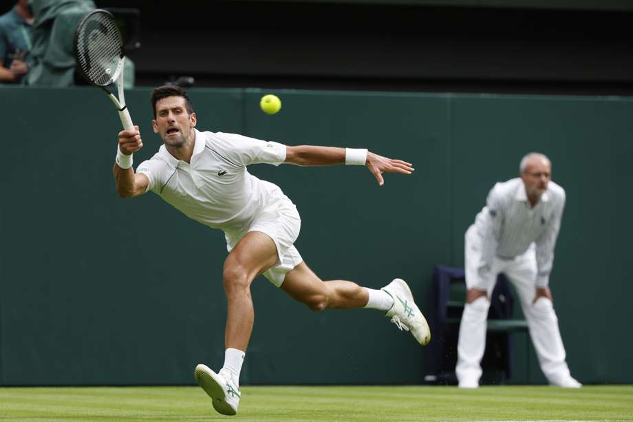 Novak Djokovic, tenista serbio.
