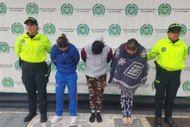Tres mujeres que se dedicaban a robar celulares en TransMilenio fueron capturadas