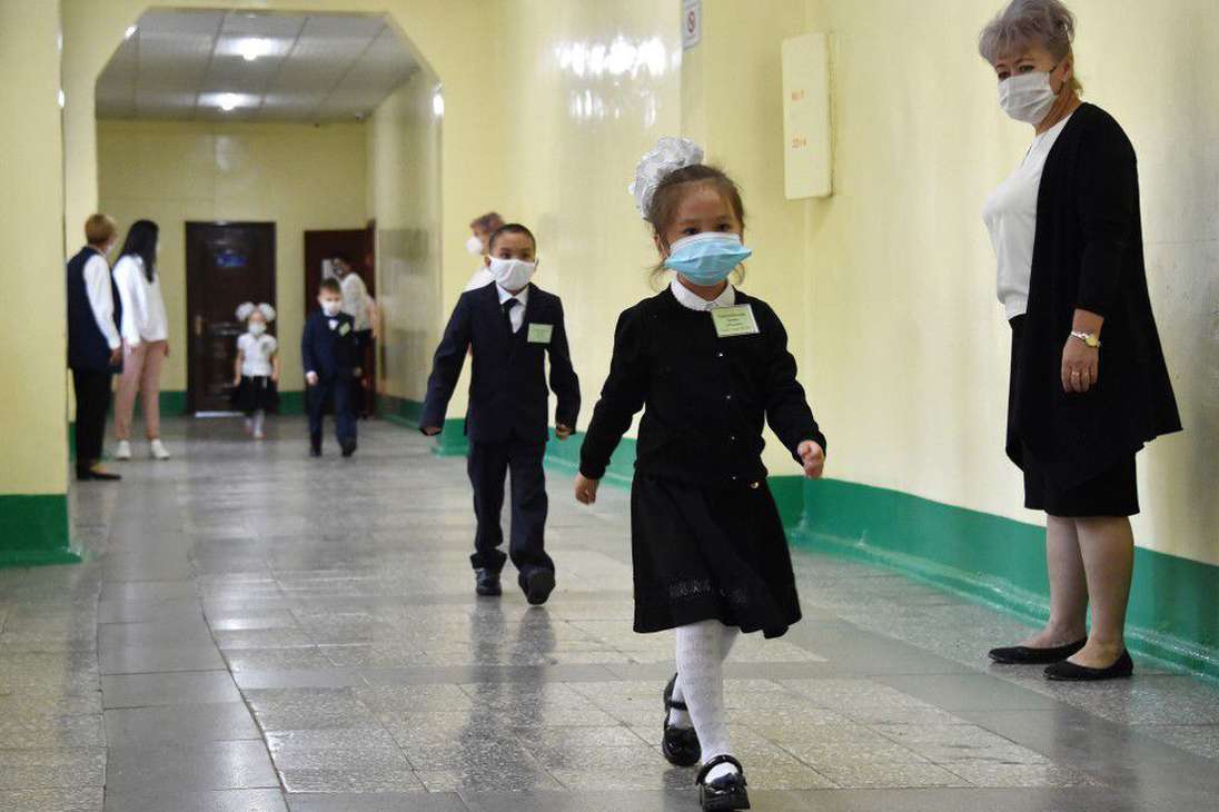 Niños de regreso a clases tras la pandemia