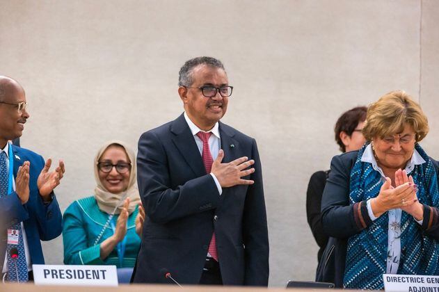 Tedros Adhanom es reelegido como director general de la OMS