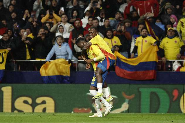 Reviva los goles de la victoria de Colombia sobre Rumania en Madrid: video