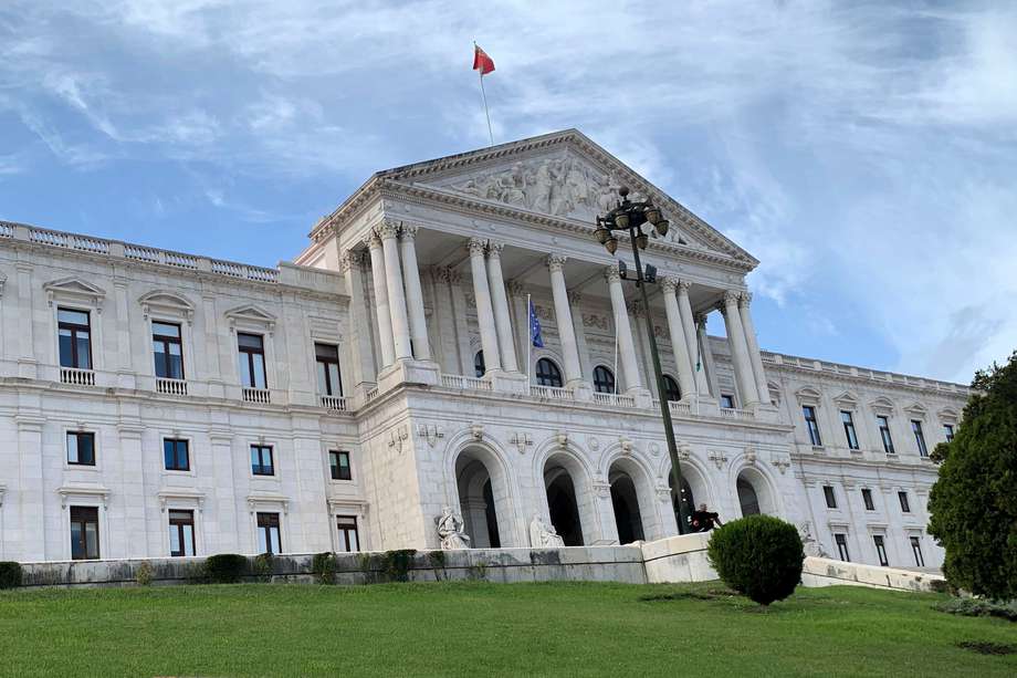 Vista de la Asamblea de la República de Portugal.