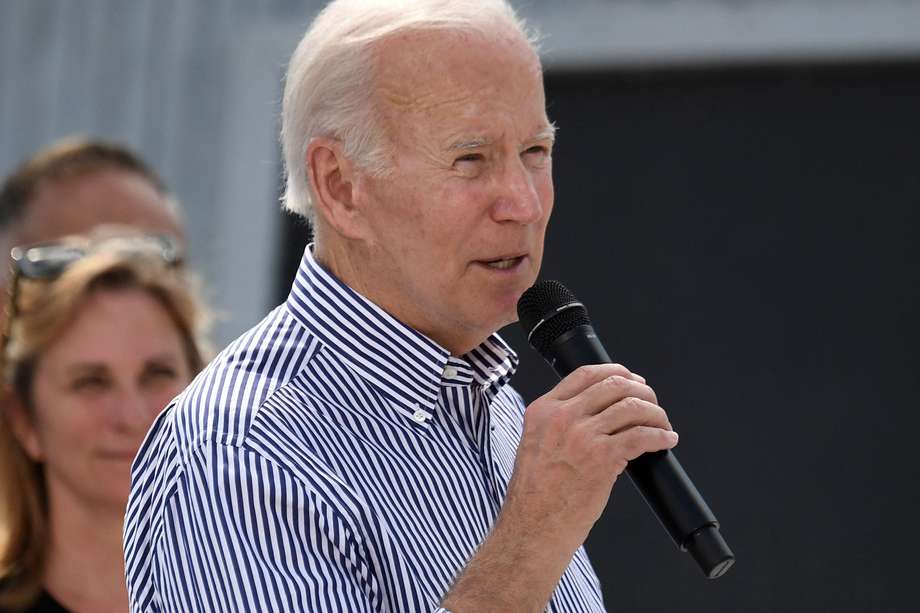El presidente de Estados Unidos, Joe Biden, habló desde un vecindario afectado por el huracán Ian en Fisherman's Pass, en Fort Myers, Florida.