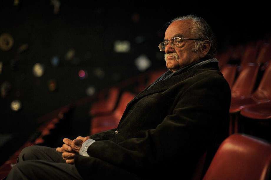 El maestro Santiago García, fundador del Teatro La Candelaria, en Bogotá, murió el pasado 23 de marzo de 2020. / Archivo El Espectador