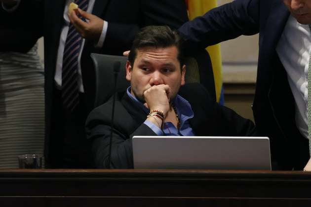 Andrés Calle guardó silencio ante la plenaria de la Cámara por escándalo en la UNGRD