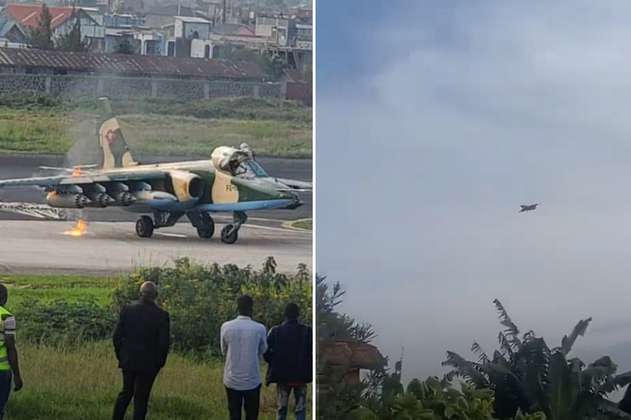 Ruanda disparó a un avión de la RD Congo tras acusarlo de violar espacio aéreo