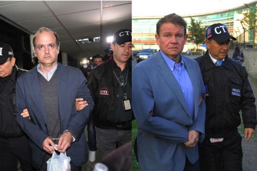 El exviceministro Gabriel García y el excongresista Otto Bula son los únicos capturados por el caso Odebrecht. / Archivo