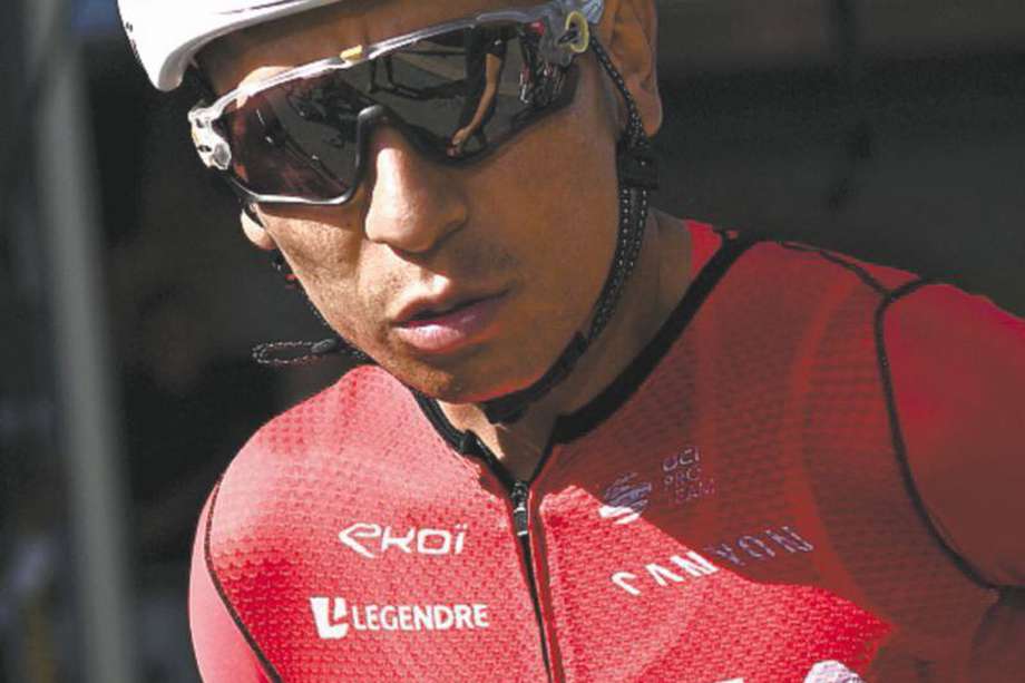 Nairo Quintana ocupó la casilla 66 en el Mundial de Ciclismo.