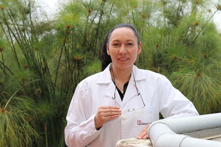 Ingeniera Olga Lucía Usaquén Perilla especialista en el recurso hídrico en Boyacá. Hace más de diez años que trabaja para salvar al Sochagota.