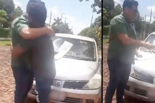 Video: papá rifó su carro para pagar cirugía de su hija y el ganador lo sorprendió