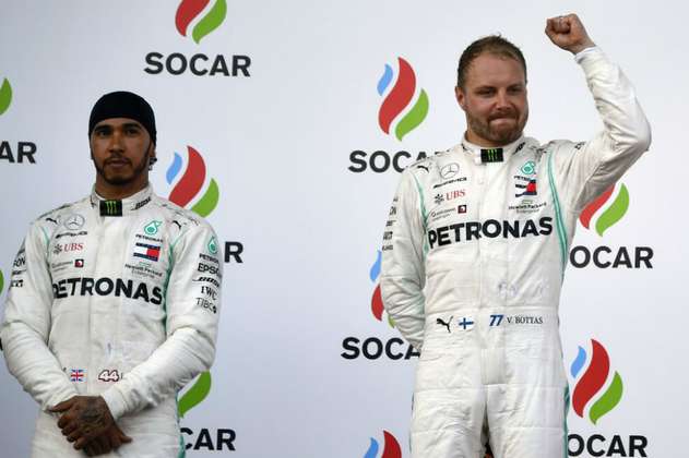 Mercedes hizo el uno-dos en el Gran Premio de Azerbaiyán 