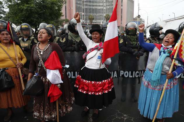Las manifestaciones en Perú no dan tregua