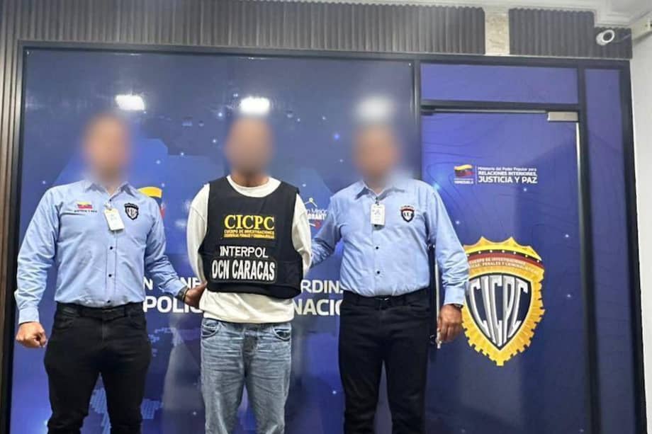 El hombre fue capturado en el estado de Aragua, Venezuela
