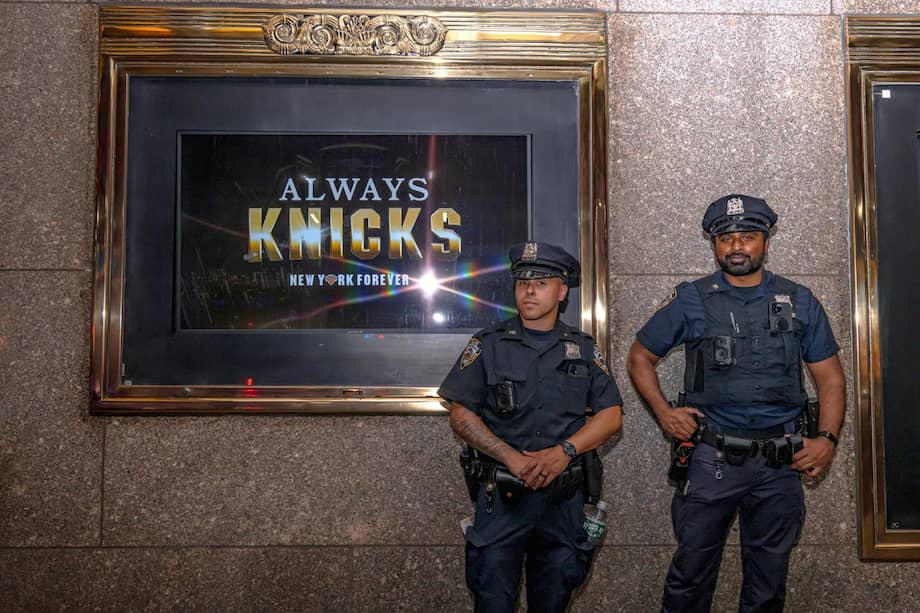El Departamento de Policía de Nueva York (NYPD) implementó el despliegue de seguridad más grande de su historia para el desfile de los Knicks.