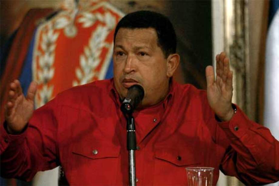 Hugo Chávez, presidente de Venezuela / Archivo