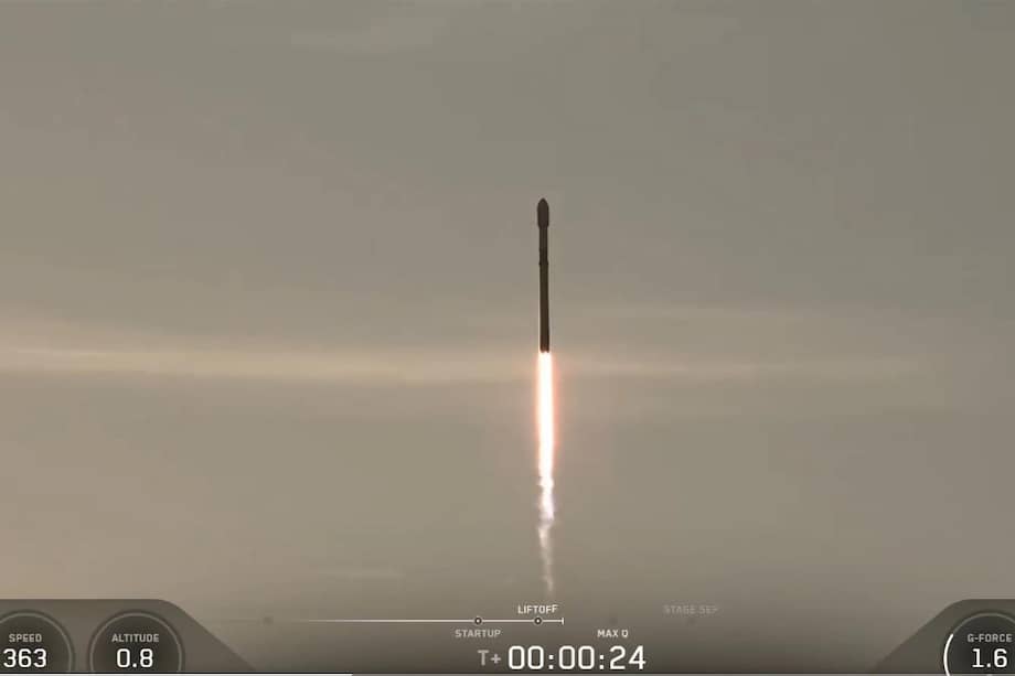 Imagen de referencia. El Falcon 9 ya completa nueve lanzamientos exitosos.