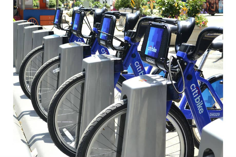 La red de bicicletas de uso libre, Citi Bike, funciona desde el 2013 en Nueva York. / Pixabay