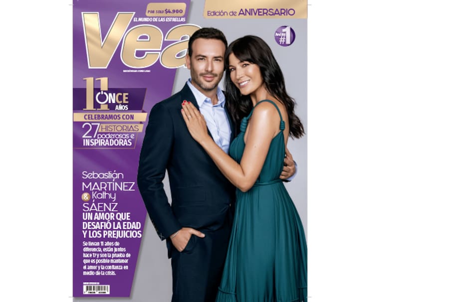 Sebastián Martínez y Kathy Sáenz llevan juntos 17 años