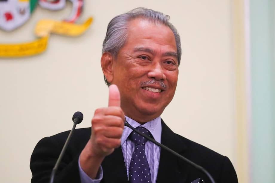 Muhyiddin Yassin, nuevo primer ministro de Malasia, durante la ceremonia de posesión del nuevo Gobierno. / EFE