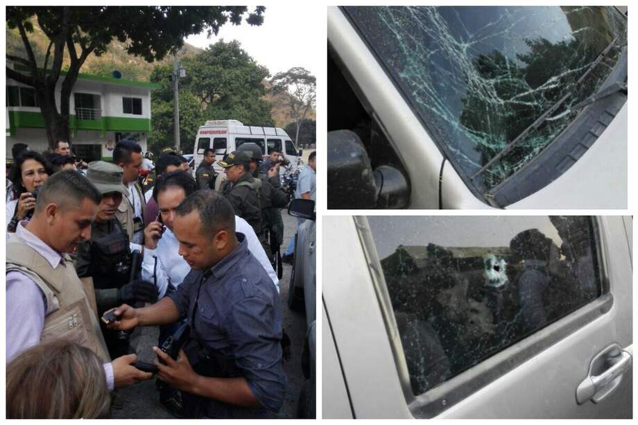 Atacan caravana en la que se desplazaba gobernador de Norte de Santander