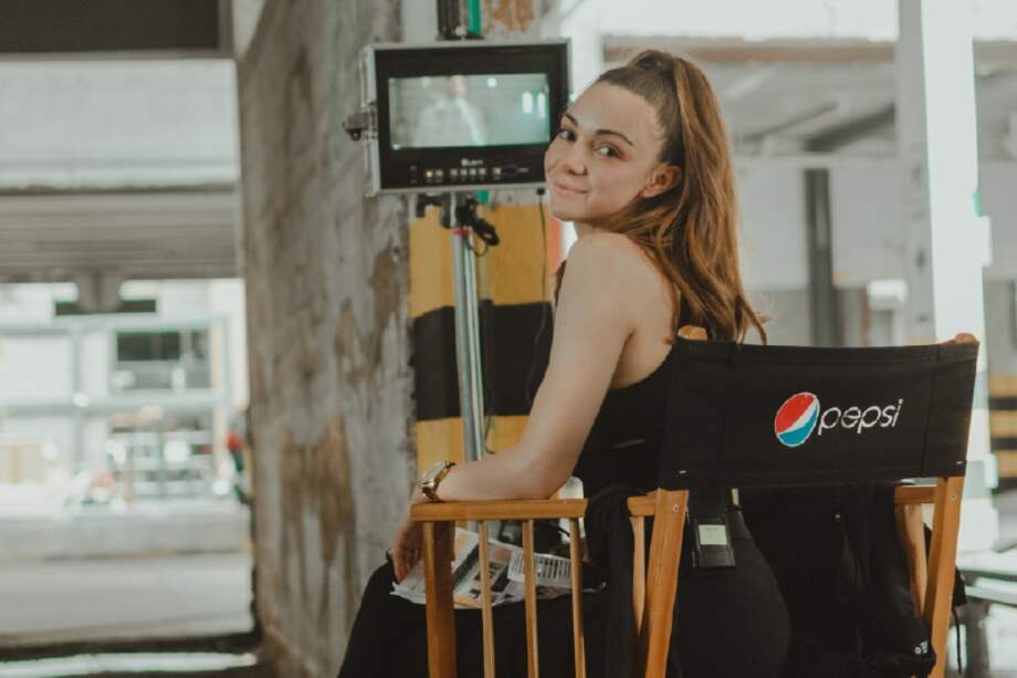 Katherine Díaz fue la productora de la película Demental en 2014. / Archivo particular