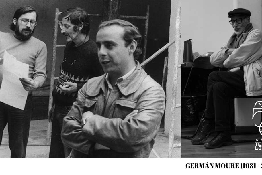 El director de teatro Germán Moure falleció hoy en Bogotá.