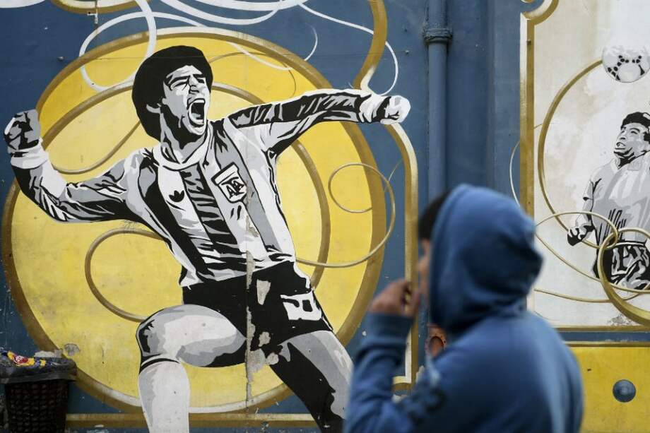 Argentina cumple 30 años de convertirse en campeón del mundo. Foto: AFP