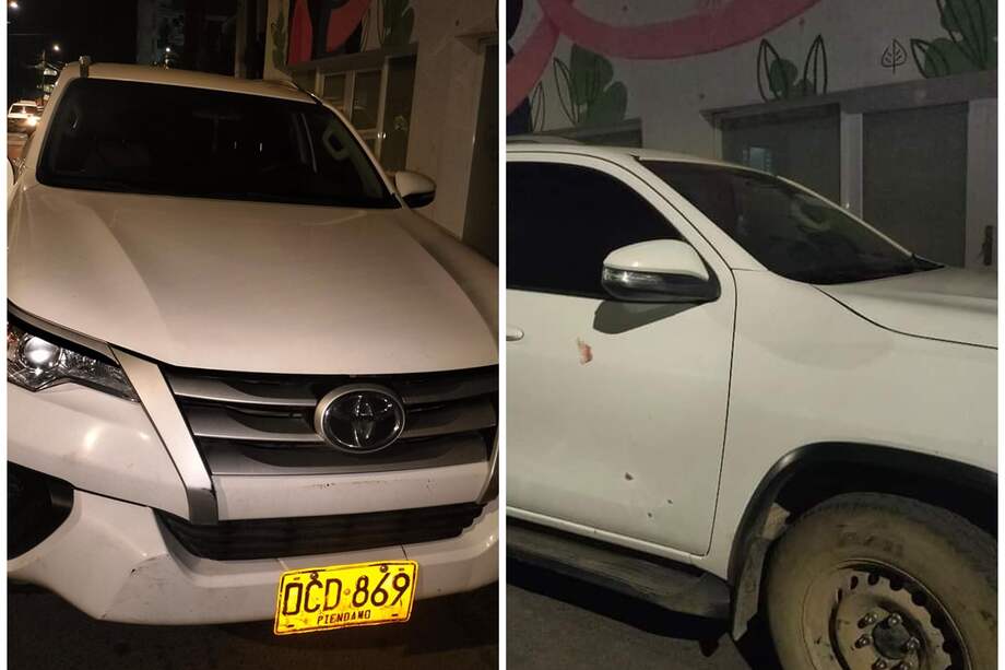 El alcalde de Tototó salió ileso, pero uno de sus escoltas fue herido en dos pies.