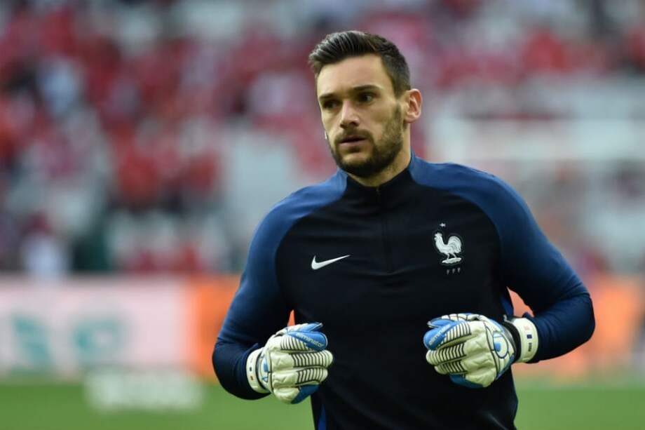 Hugo Lloris guardameta de Francia. Foto: AFP