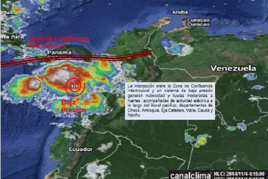 Pronóstico del clima para este 4 de noviembre