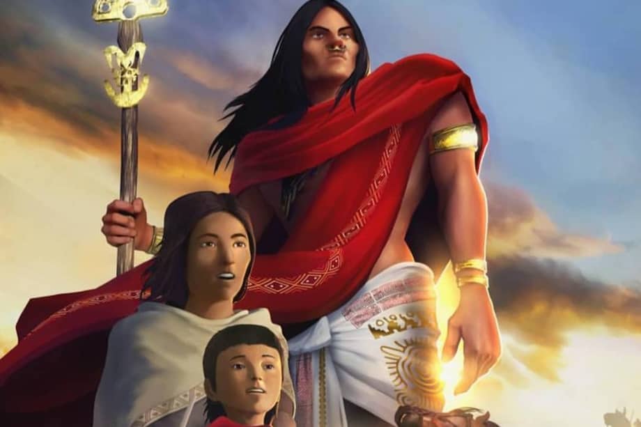 La película demoró alrededor de diez años para terminar su realización y está narrada en lengua muisca.