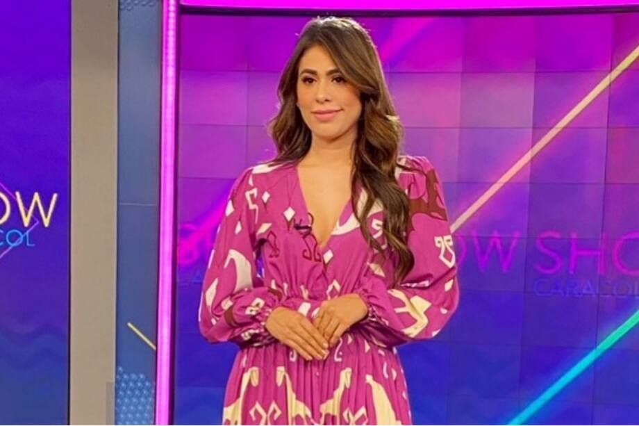 Ella es Lili Bechara, presentadora que se fue de ‘Día a Día’