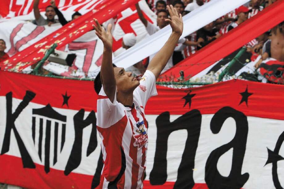 Teófilo Gutiérrez, delantero del Júnior. / Cortesía Colprensa