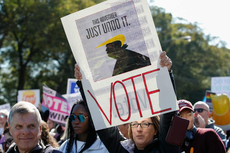 En noviembre, Estados Unidos celebrará las elecciones de medio término que servirán para escoger cargos legislativos, gobernadores y alcaldes en el país. / AFP