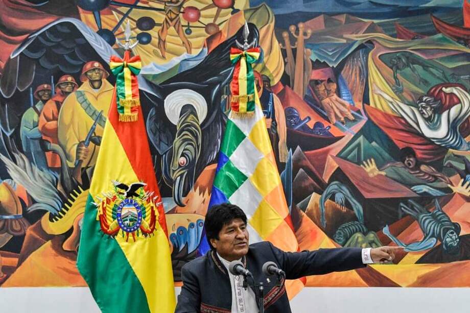 El presidente de Bolivia, Evo Morales, criticó la decisión de la OEA de pedir un balotaje sea cual sea el resultado de las elecciones. / AFP