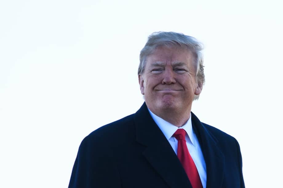 El presidente de Estados Unidos, Donald Trump. / AFP