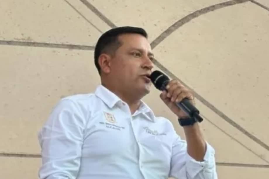 Alcalde de Tununguá, Elkin Gil.