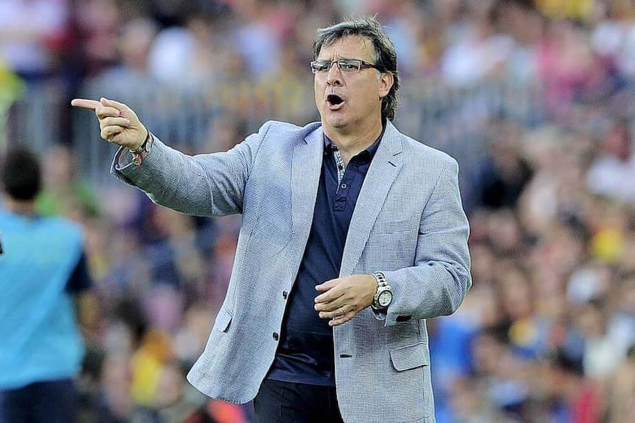 Gerardo Martino, técnico de la selección de México. / AFP