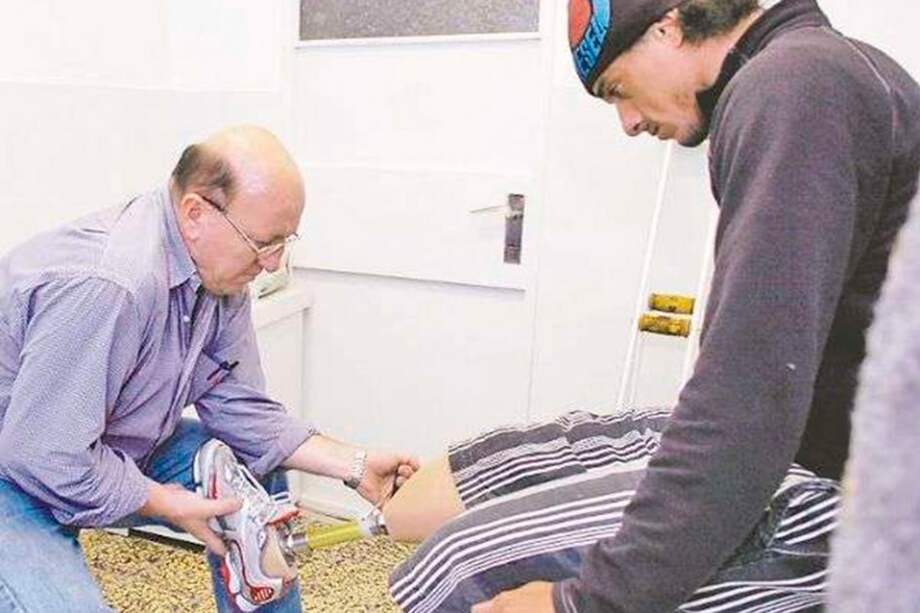 En setiembre de 2006 el ex atacante resultó gravemente lesionado al perder el control de su vehículo y los médicos debieron amputarle la pierna derecha. / Tomada de elpais.com.uy