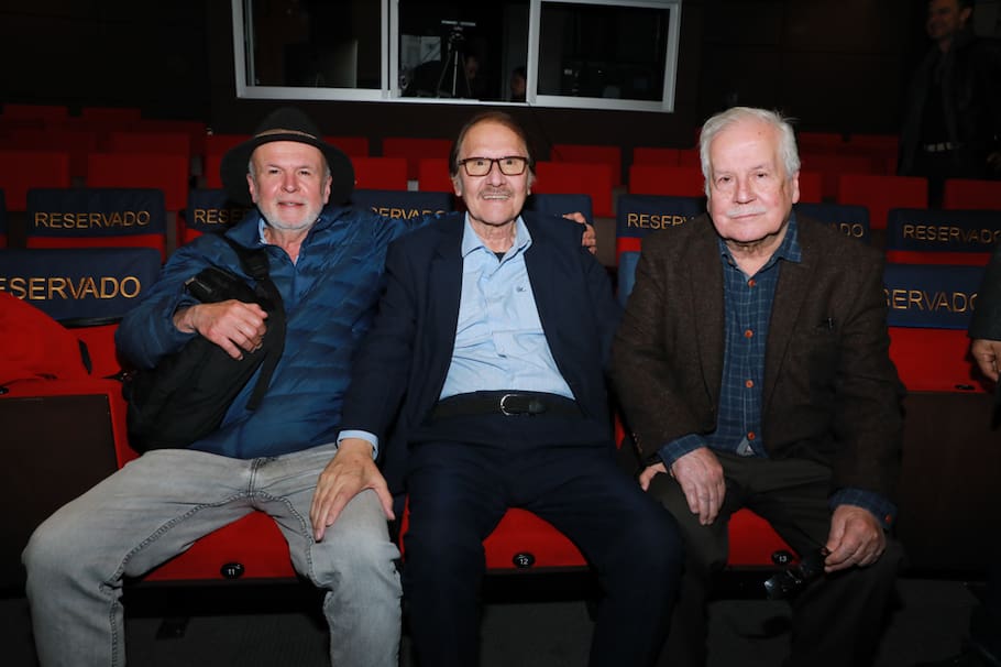 Mario Rivero, Mario Mitrotti y Lisandro Duque