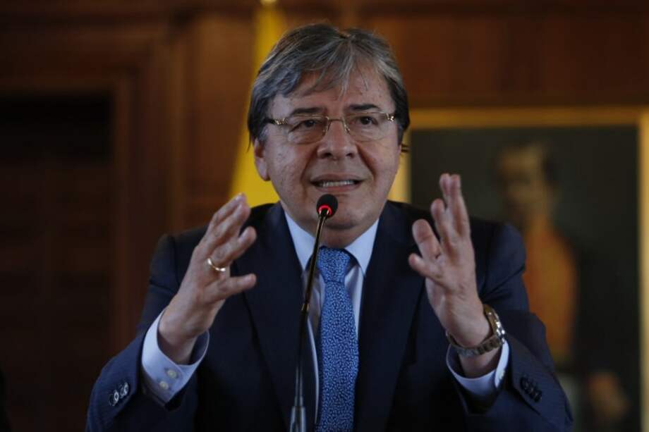 El canciller Carlos Holmes Trujillo. / AFP