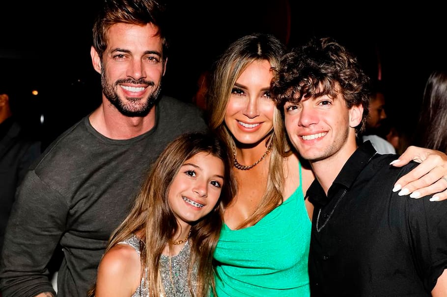 Los hijos de William Levy y Elizabeth Gutiérrez enamoran en las redes sociales