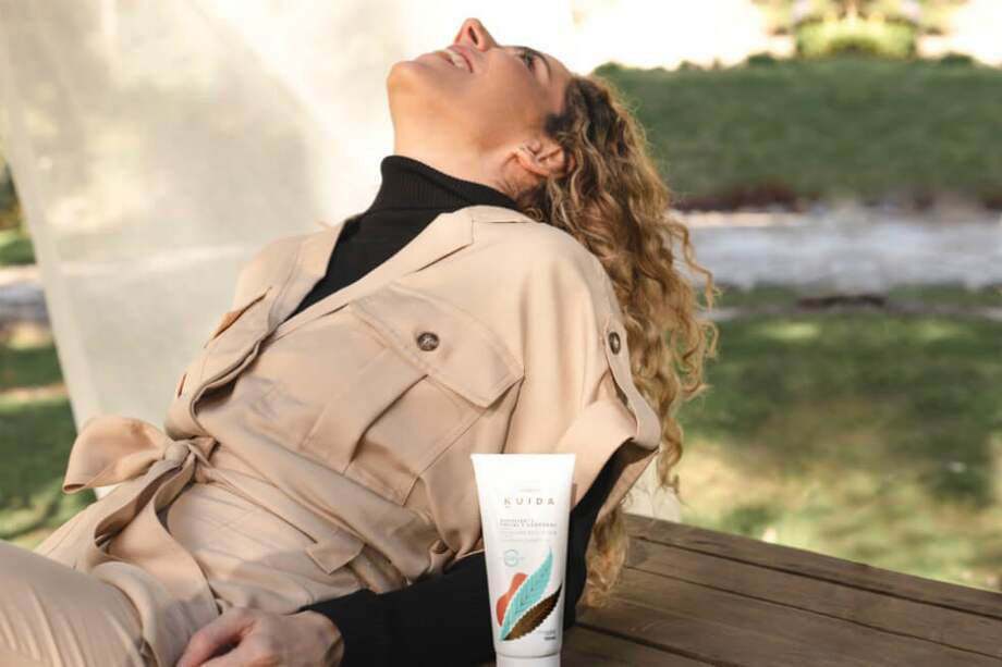 Amalia Andrade ahora es embajadora de la marca de belleza y cosméticos Kuida. / Cortesía