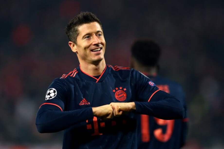Lewandowski llegó a 27 goles marcados esta temporada incluyendo Bundesliga, Champions League y Copa de Alemania. / @ChampionsLeague