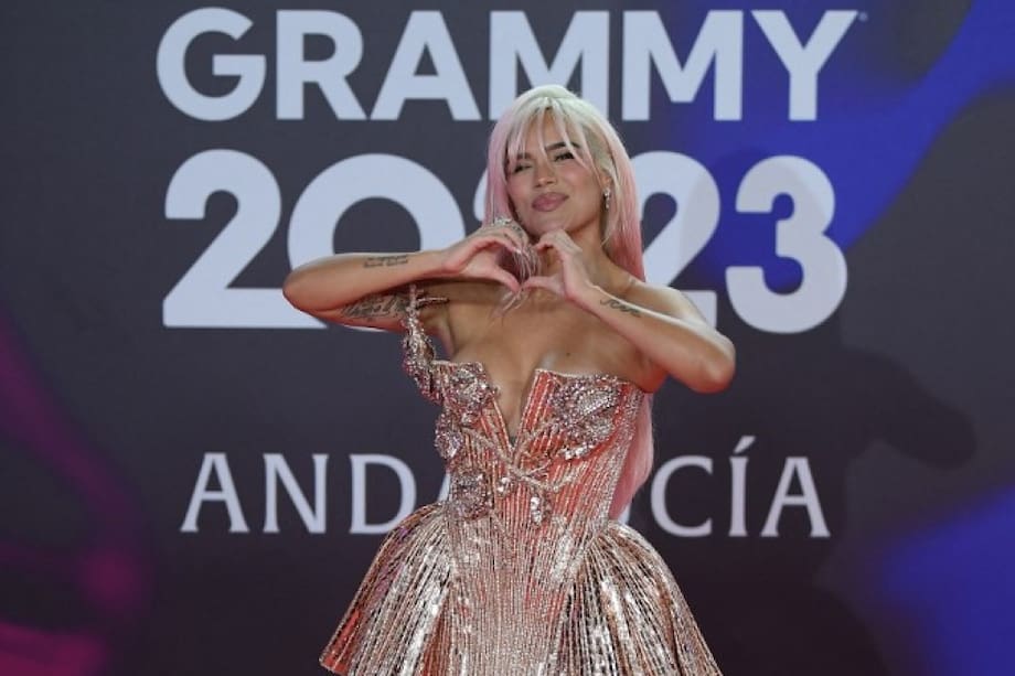 Karol G en los Grammy Latinos