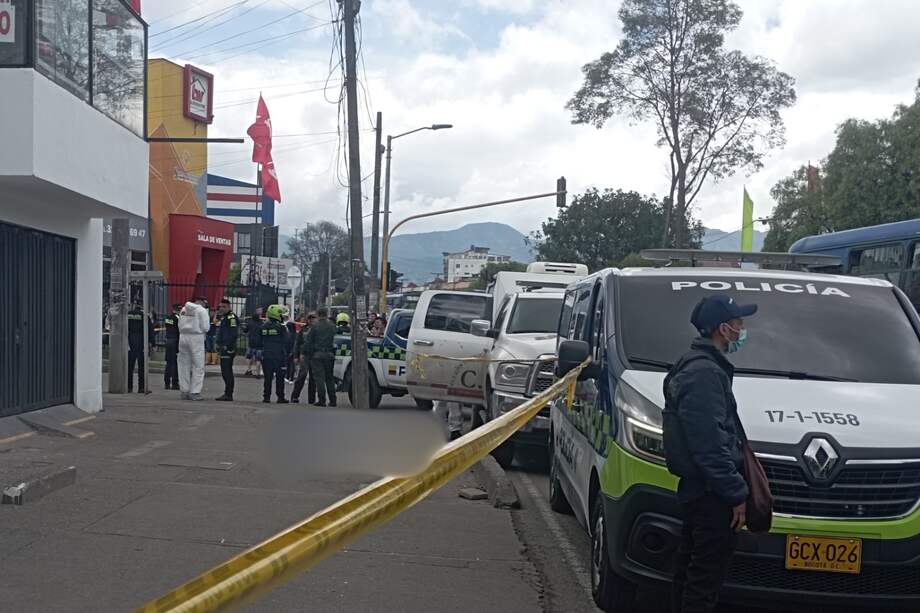 La Policía indicó adelantar las indagaciones pertinentes para determinar el móvil del homicidio