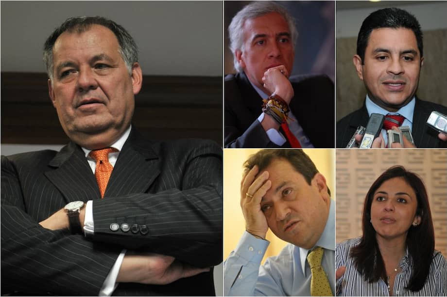 Los destituidos por Ordóñez