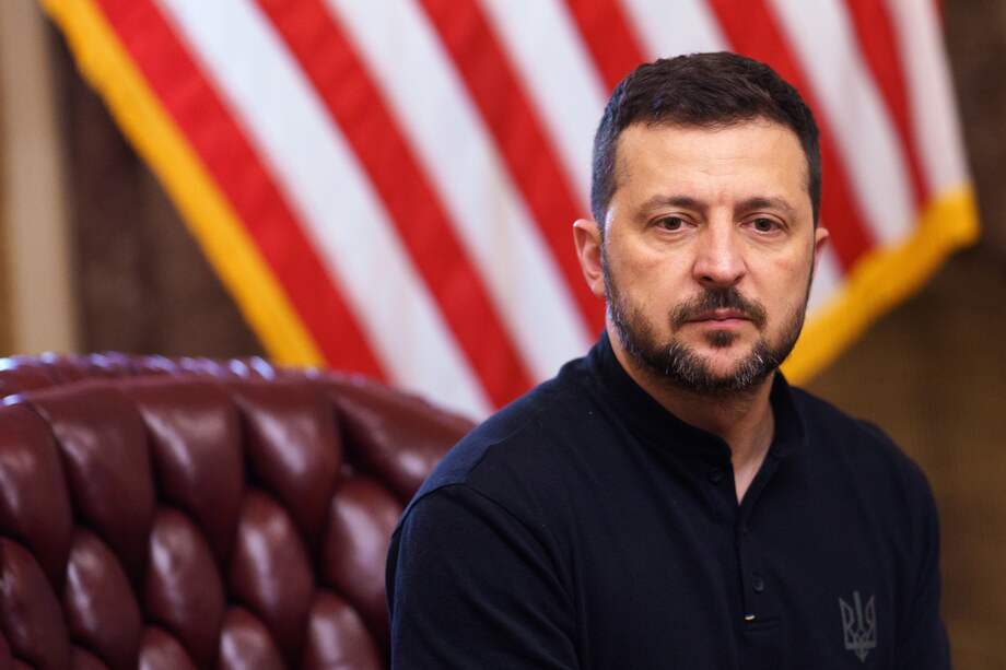 El presidente de Ucrania, Volodímir Zelenski, en Washington por la cumbre del 75º aniversario de la OTAN.