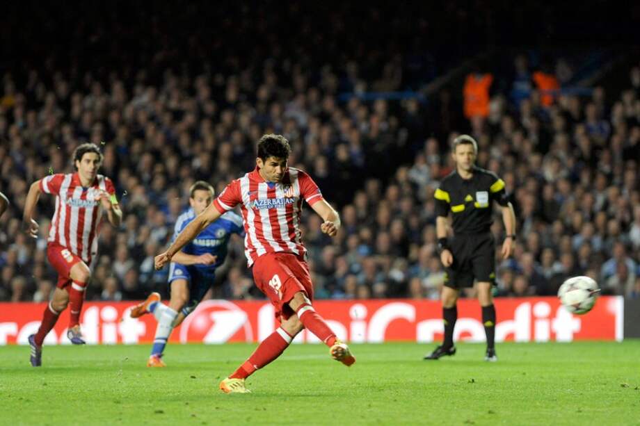 El delantero hispano-brasileño del Atlético de Madrid Diego Costa. / EFE/Gerry Penny