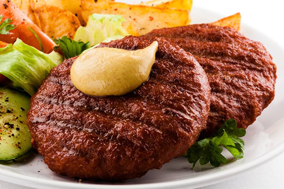 Hamburguesas de cerdo. Me encanta la carne de cerdo